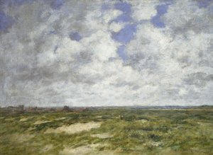 Berck, paisaje nublado, 1882